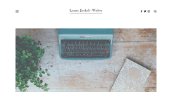 Desktop Screenshot of laurajackel.com