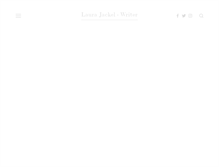 Tablet Screenshot of laurajackel.com